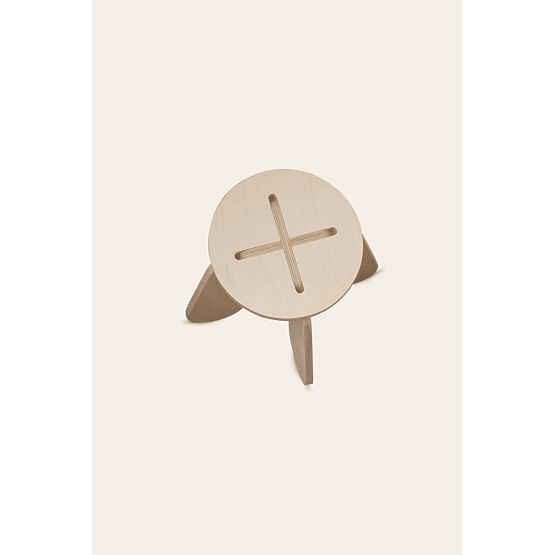 Designstuhl X - Natur