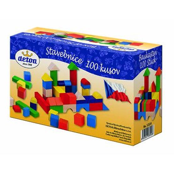 Detoa Holzbausteine Set 100 Stück