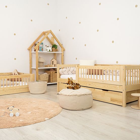 Kinderbett Teddy Plus - Natur