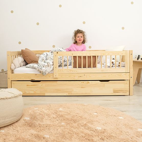 Kinderbett Teddy Plus - Natur