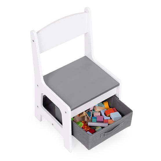 Kindermöbel-Set Tisch + 2 Stühle mit Tafel ECOTOYS