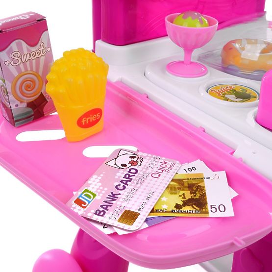 Dětský spielen setzen Eis stehen