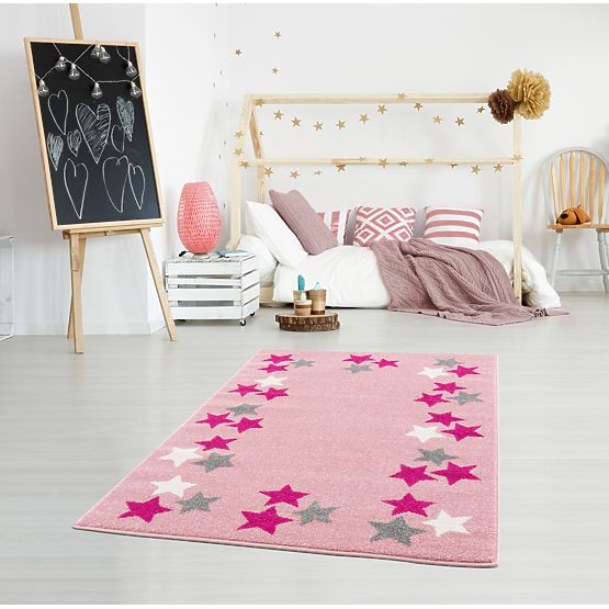 Dětský teppich Frühling Stern - pink