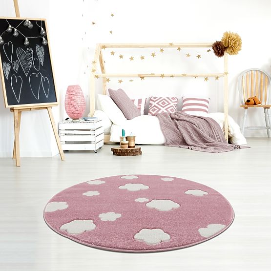 Dětský teppich Himmel Wolke - pink