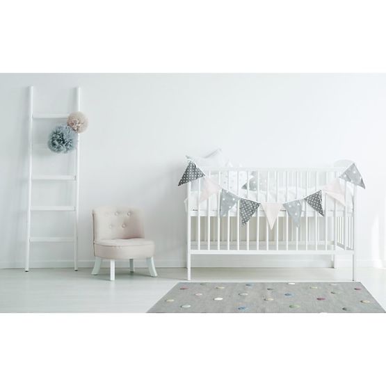 Dětský teppich p tupfen - grau