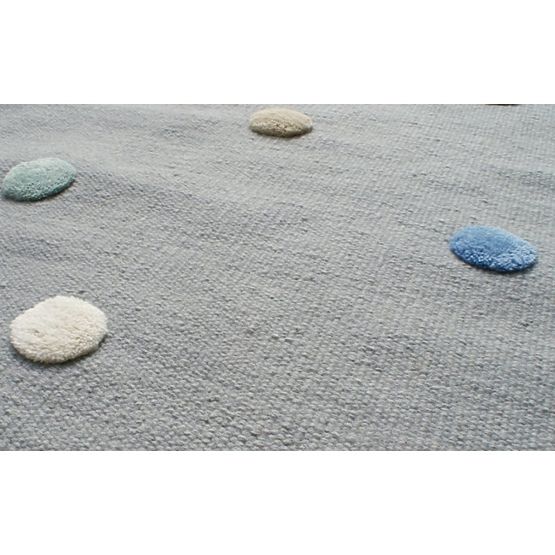 Dětský teppich p tupfen - grau