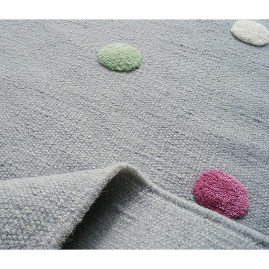 Dětský teppich p tupfen - grau