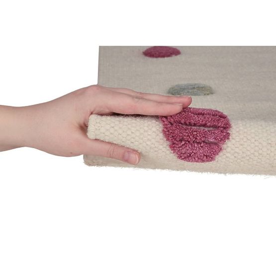 Dětský teppich p tupfen - sahne