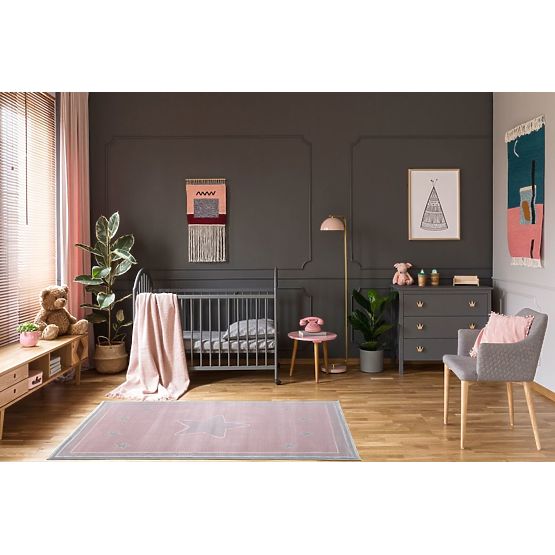 Dětský teppich Princess Stern- pink