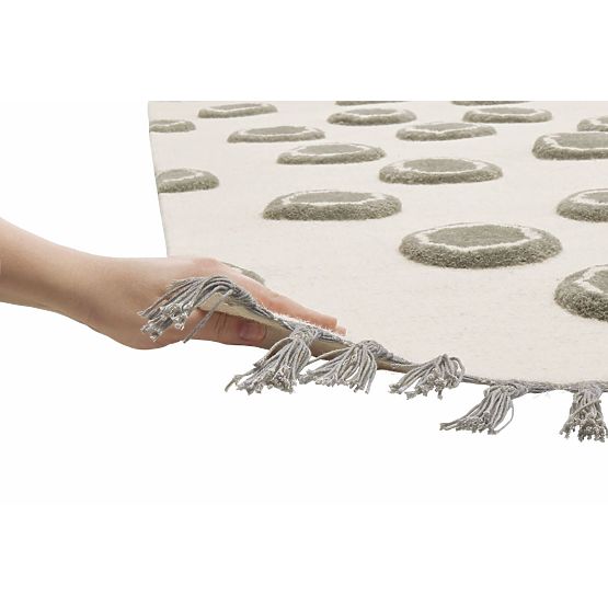 Dětský teppich Ring - cremegrau