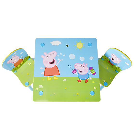 Kindertisch mit Stühlen Peppa Pig