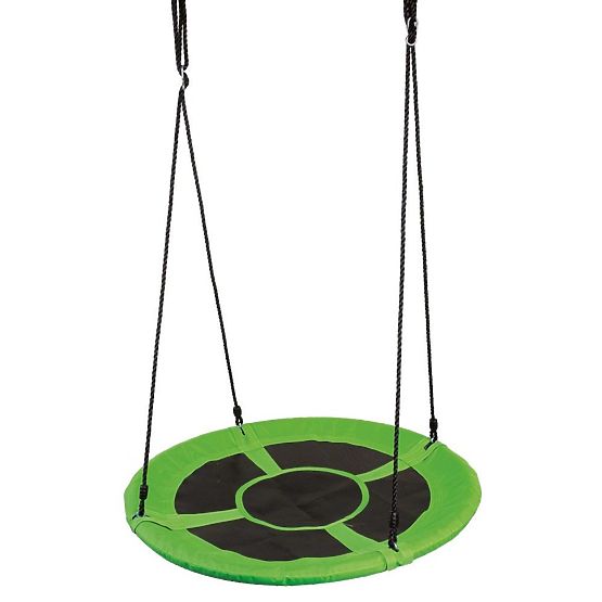 Die Schaukel steckt ein Nest von 150 kg