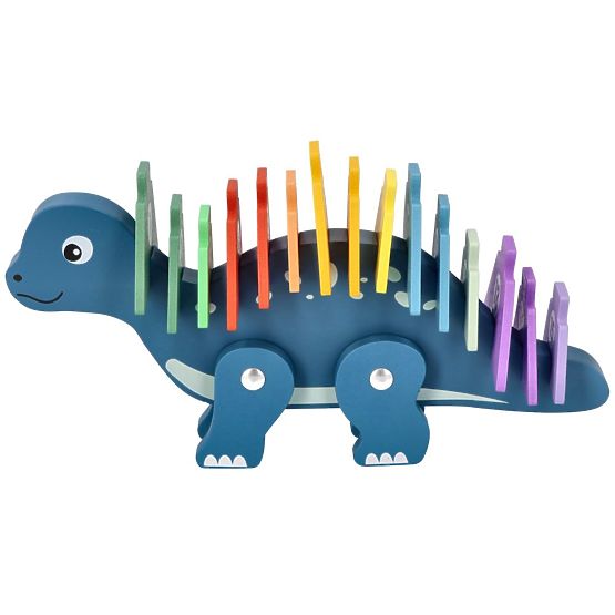 Dinosaurier mit Zahlenpuzzles