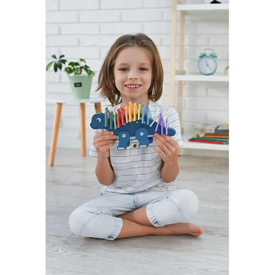 Dinosaurier mit Zahlenpuzzles
