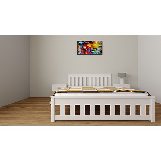 Doppelbett Ada 200 x 140 cm - weiß