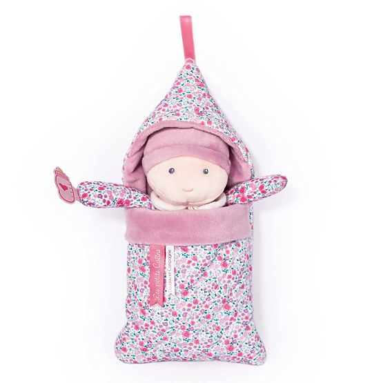 Doudou Jolijou Baby in Wickeldecke 20 cm