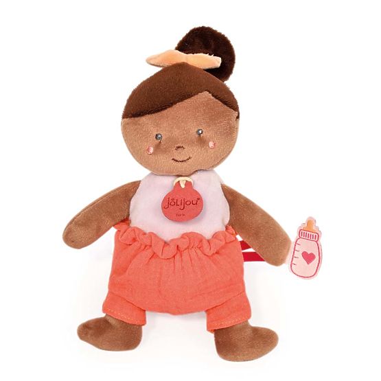 Doudou Jolijou Puppe 18 cm orange