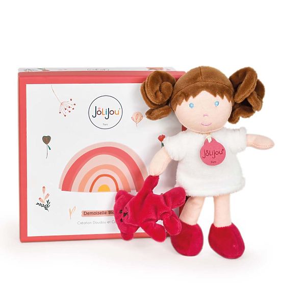 Doudou Jolijou Puppe Miss Blanche 21 cm