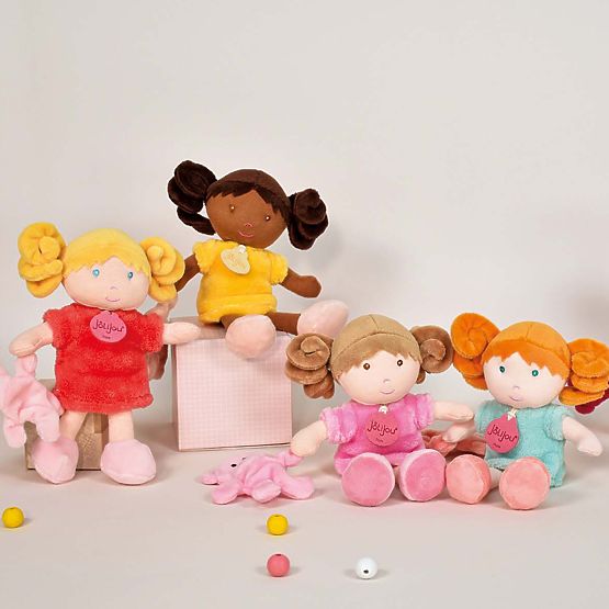 Doudou Jolijou Puppe Miss Mint 21 cm