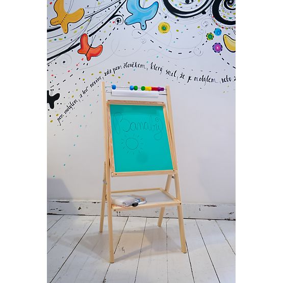 Drehbare Kindertafel - Mintgrün