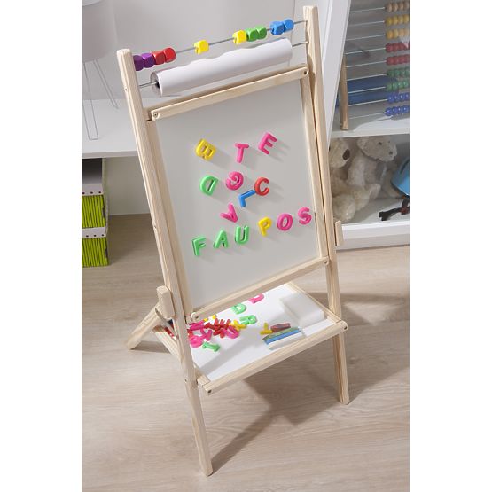 Drehbares Kinderbrett - weiß
