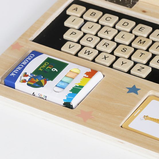 Holz-Notebook - Calculio