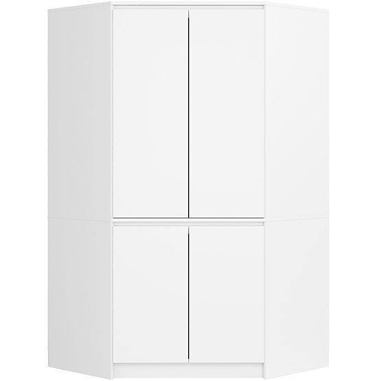 ECKSCHRANK S100 4D CLP WEISS