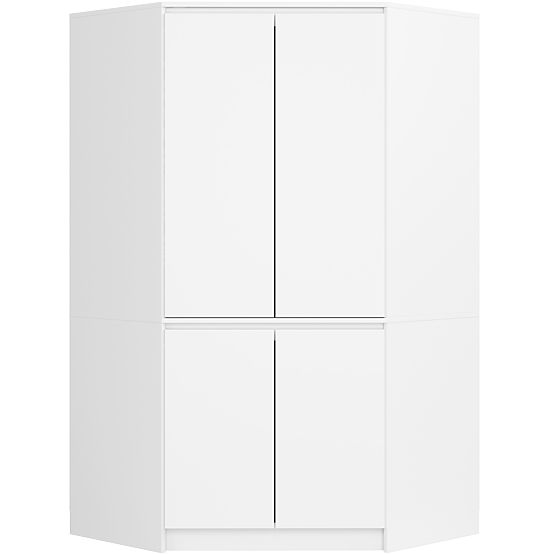 ECKSCHRANK S100 4D CLP WEISS