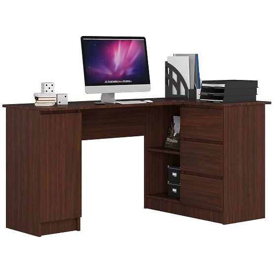 ECKSCHREIBTISCH B20 CLP RECHTS WENGE
