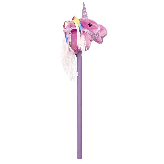 Einhorn auf Stange Lila Hobby Horse