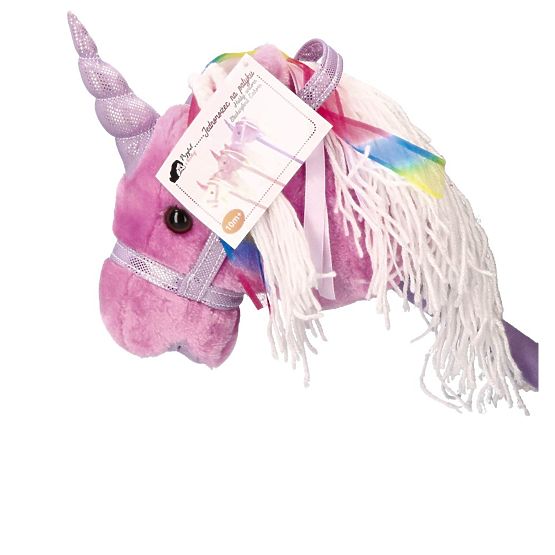 Einhorn auf Stange Lila Hobby Horse