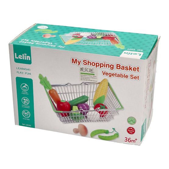 Einkaufswagen mit Gemüse