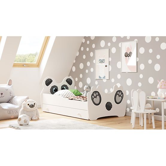 Einzelbett Panda 160x80 mit Schublade
