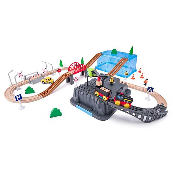 Eisenbahnset Mine 63 Teile