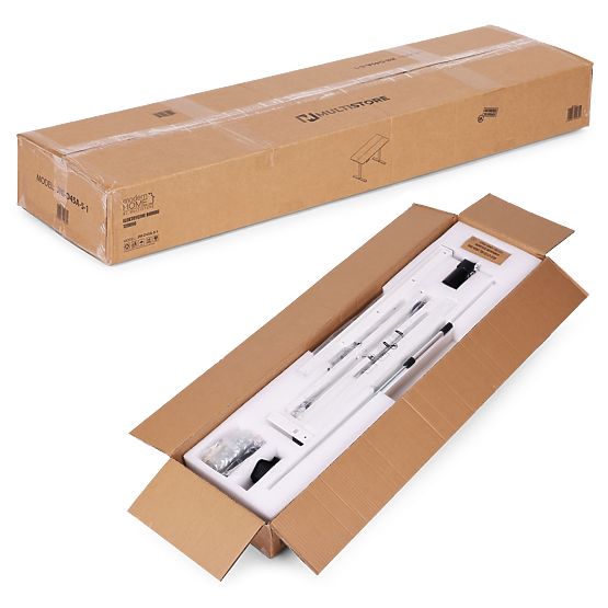 Elektrisch höhenverstellbarer Tisch 120x60 cm, Höhenverstellung 72-117 cm ModernHome