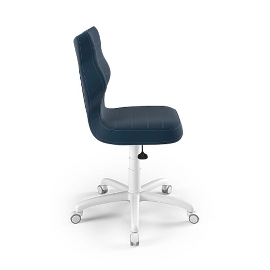 Ergonomischer Schreibtischstuhl für eine Körpergröße von 146-176,5 cm - Marineblau