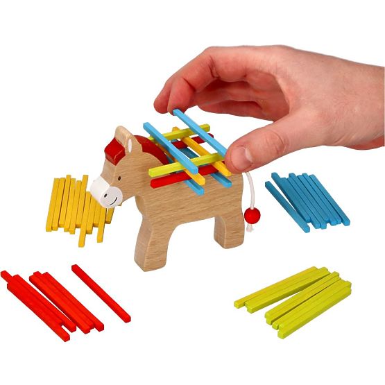 Esel mit Ladung