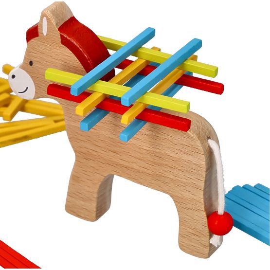 Esel mit Ladung