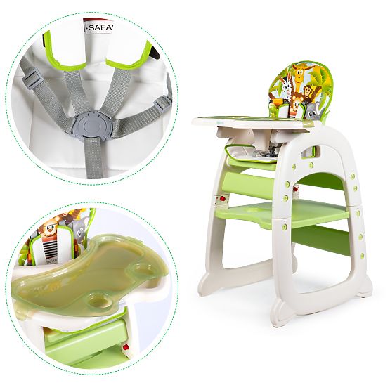 Essen stuhl 2v1 - grün