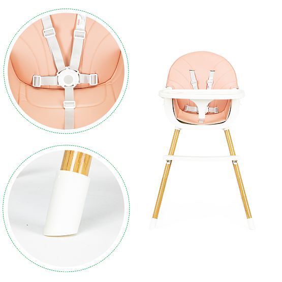 Esszimmerstuhl Molly 2in1 - Lachs