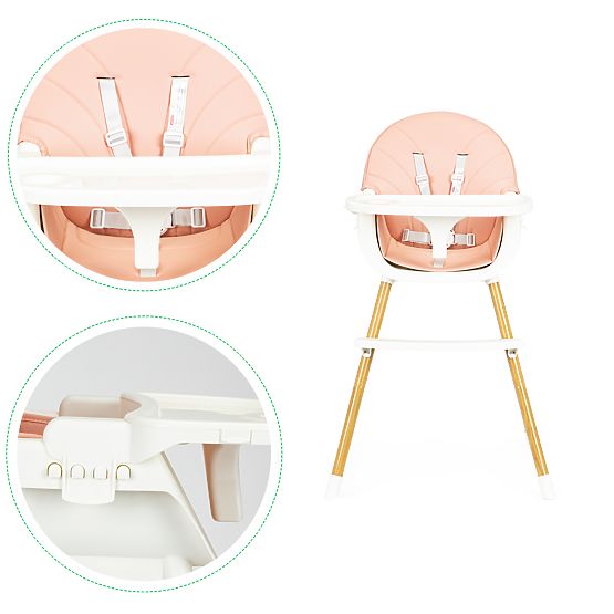 Esszimmerstuhl Molly 2in1 - Lachs