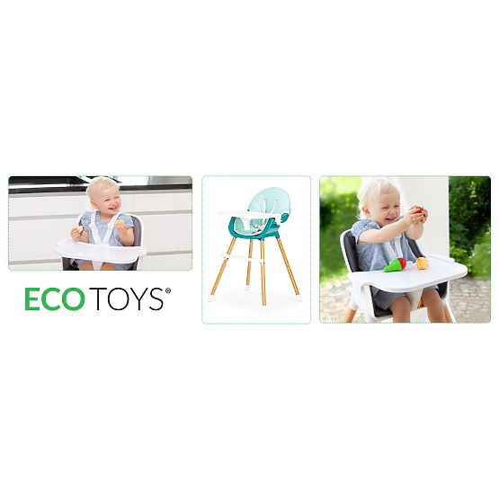 Esszimmerstuhl Polly 2in1 - türkis