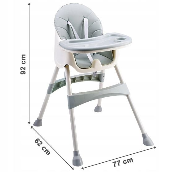 Esszimmerstuhl Prima 2in1 - grau