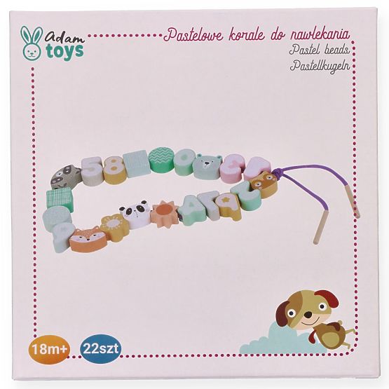 Fädelperlen Pastelltiere