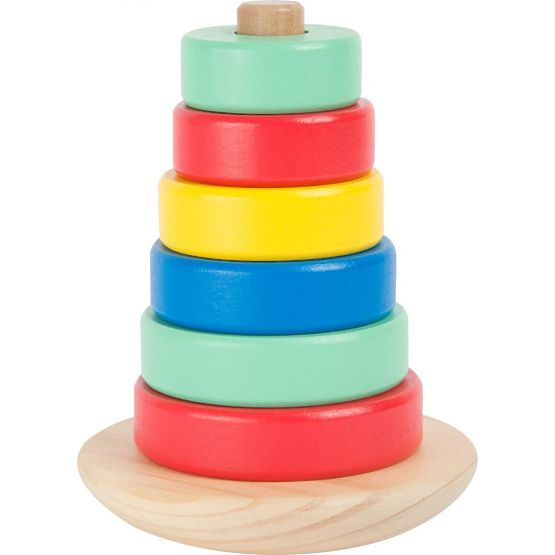 Zusammenklappbare Holzpyramide