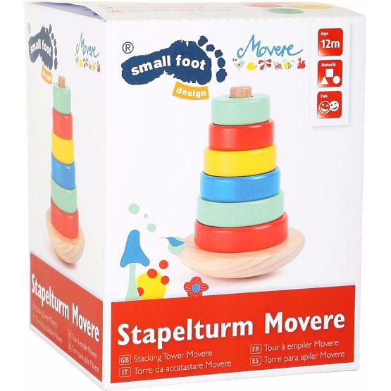 Zusammenklappbare Holzpyramide