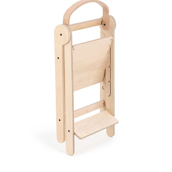 Zusammenklappbarer Lernturm. Zusammenklappbar