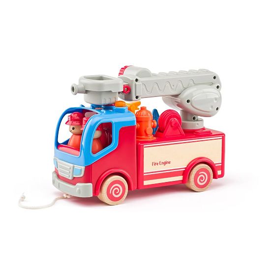 Feuerwehrauto mit drehbarer Leiter und Plattform Woody