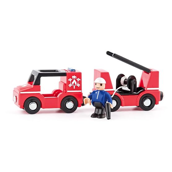Feuerwehrauto mit Leiter