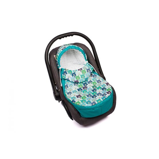 Fußsack für Babyschale BÄRCHEN